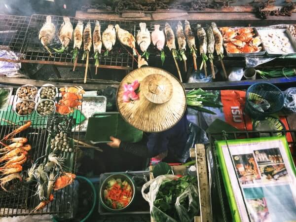 Thailand Market Cuisine Travel